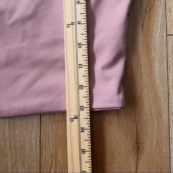 H&M Sport | Cropped Workout Tank Top | Mauve | Womens Size Small - Picture 7 of 7